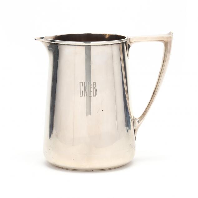 an-art-deco-period-sterling-silver-pitcher-by-gorham