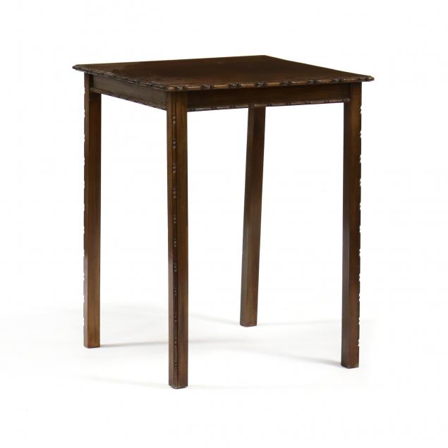 chippendale-style-carved-mahogany-side-table