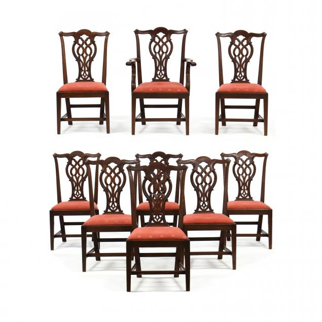 set-of-nine-antique-chippendale-style-carved-mahogany-dining-chairs