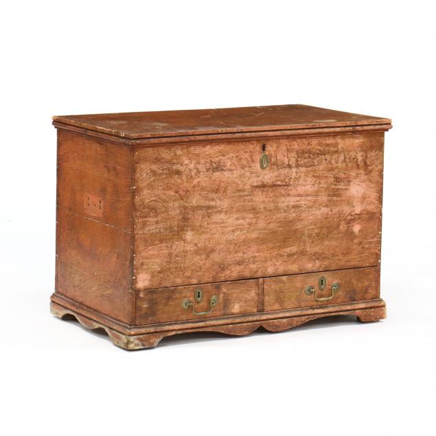 antique-continental-faux-grain-painted-blanket-chest