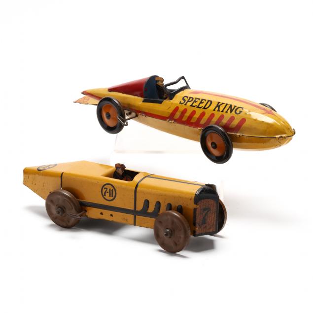 two-marx-race-cars