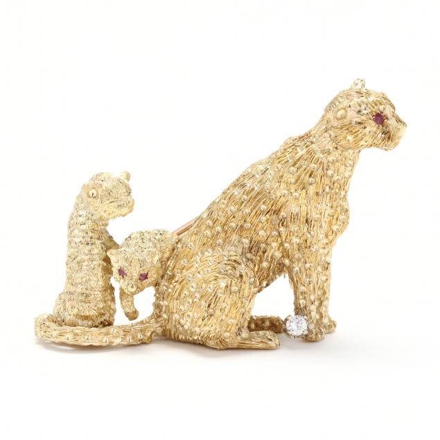 a-gold-and-gem-set-animal-brooch