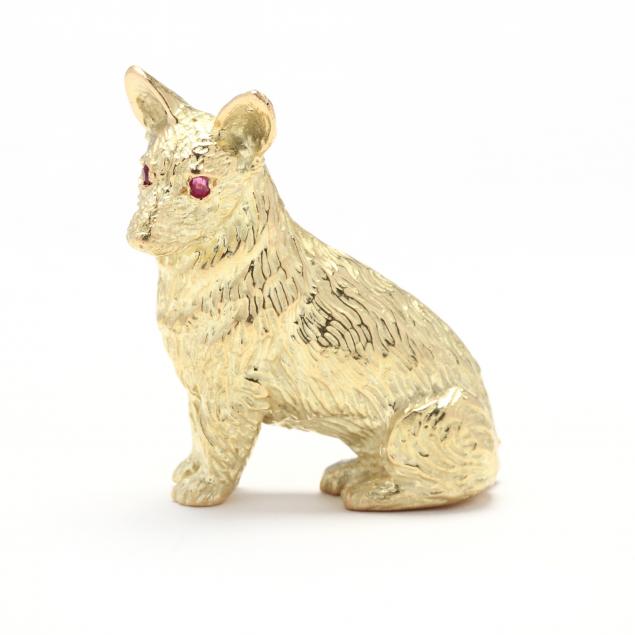 gold-and-gem-set-corgi-brooch-george-lederman