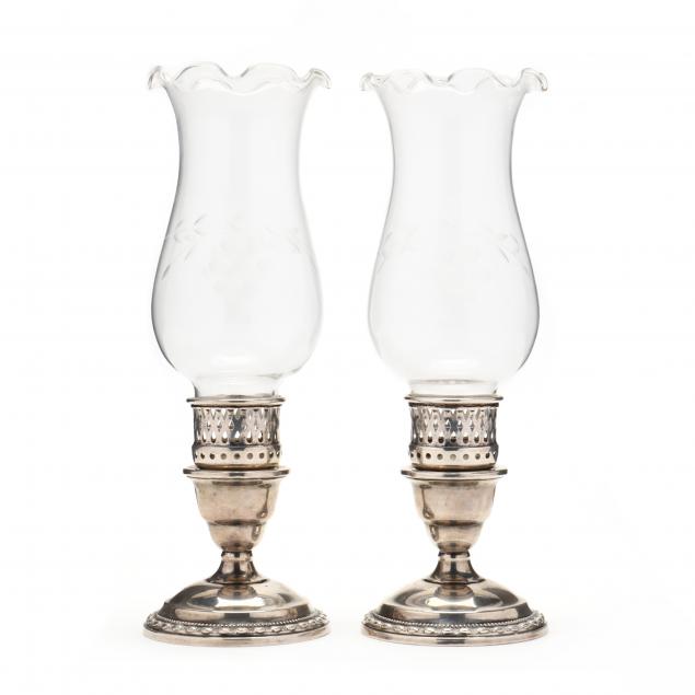 a-pair-of-sterling-silver-hurricane-lamps