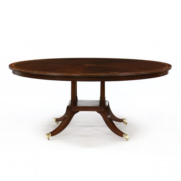large-circular-pedestal-mahogany-dining-table