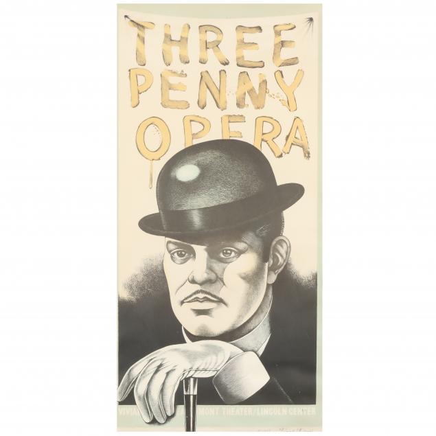 paul-davis-american-b-1938-i-three-penny-opera-i-poster