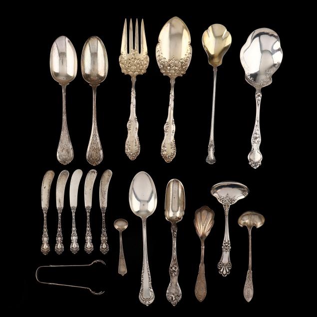 a-collection-of-american-sterling-silver-flatware