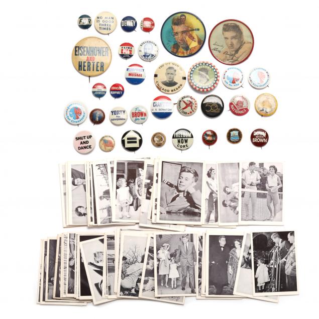 complete-set-of-64-rosan-jfk-cards-and-32-20th-century-pinback-buttons