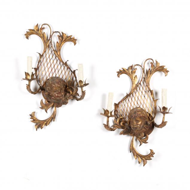 pair-of-italian-gilt-wall-sconces