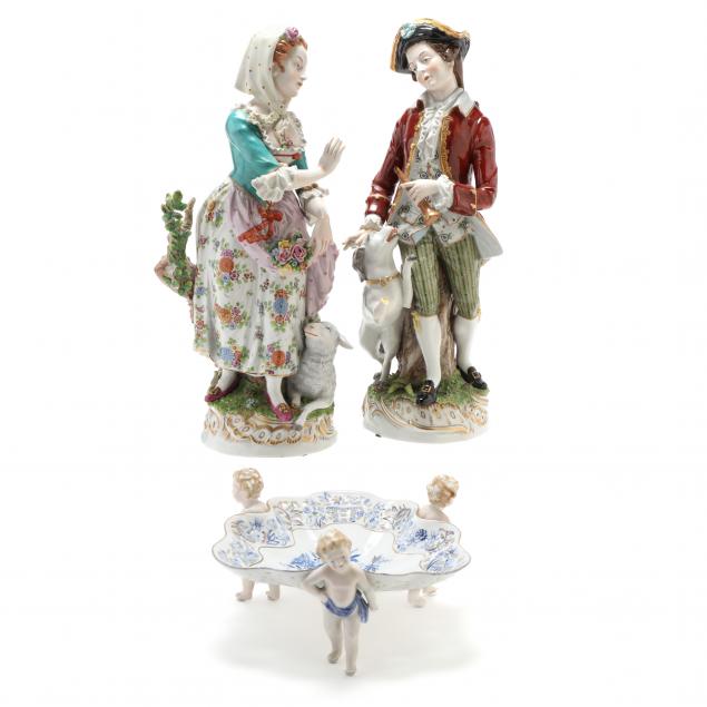 three-pieces-of-figural-continental-porcelain