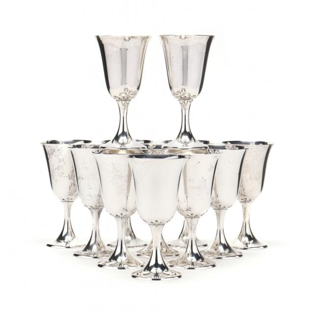 twelve-gorham-i-puritan-i-sterling-silver-goblets