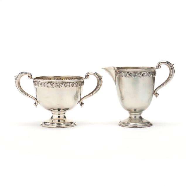 mueck-carey-co-i-royal-rose-i-sterling-silver-creamer-and-sugar