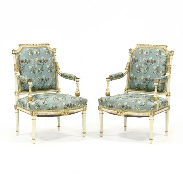 pair-of-louis-xvi-style-carved-and-painted-fauteuil