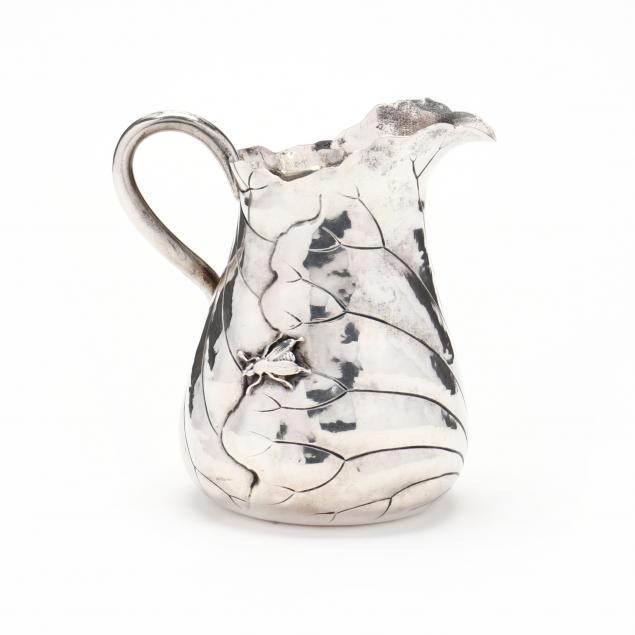 shiebler-sterling-silver-cabbage-leaf-creamer-with-insects