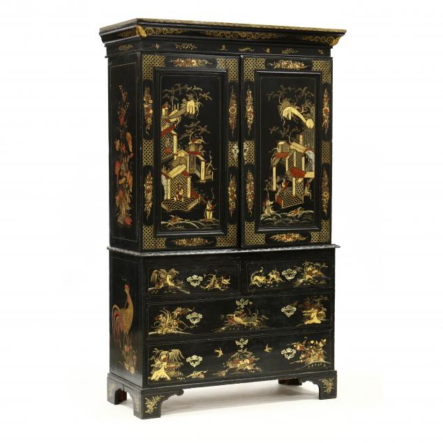 george-iii-chinoiserie-linen-press