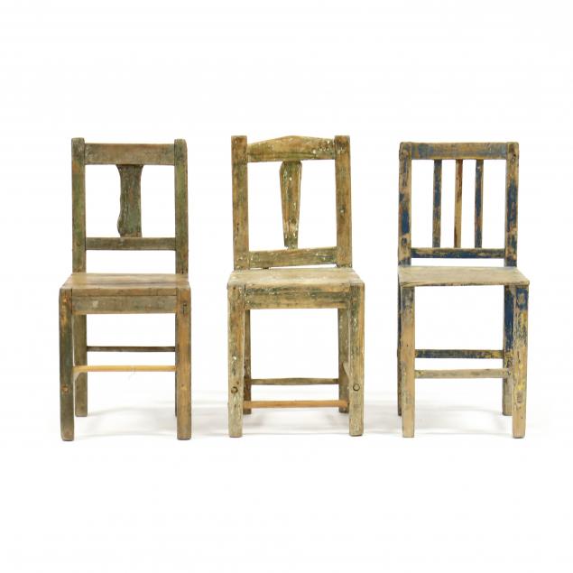three-primitive-plank-seat-chairs