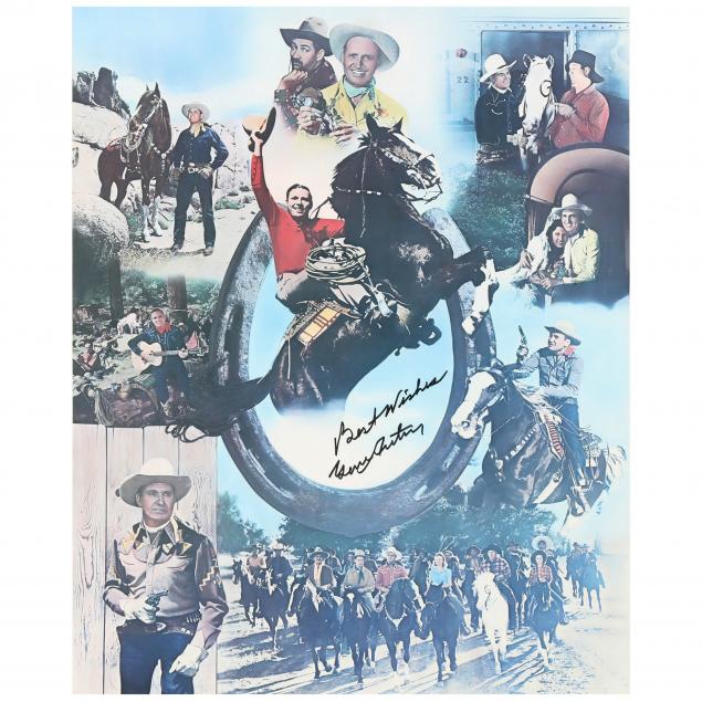 america-s-favorite-cowboy-gene-autry-autographed-poster