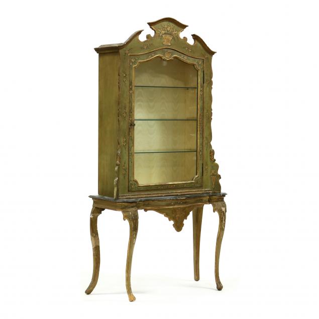 vintage-venetian-painted-vitrine