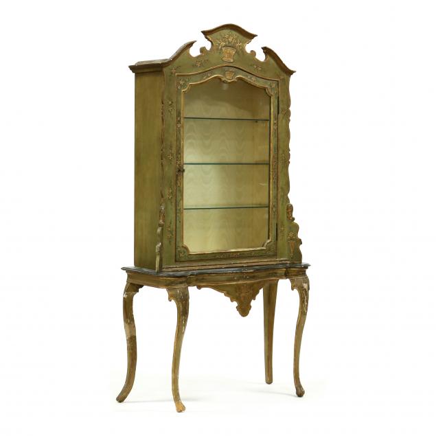 vintage-venetian-painted-vitrine