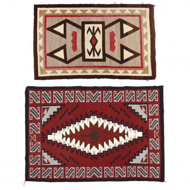 two-navajo-rugs