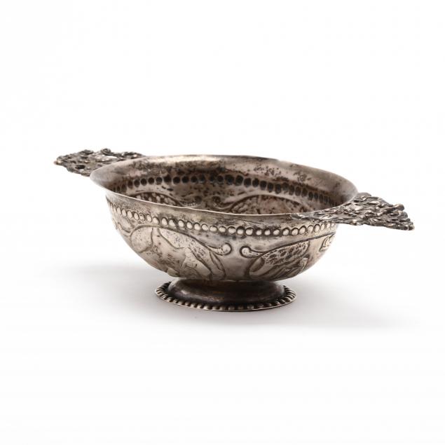 an-antique-dutch-silver-two-handled-brandy-bowl