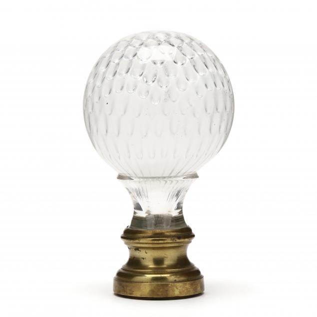 antique-glass-and-brass-newel-post