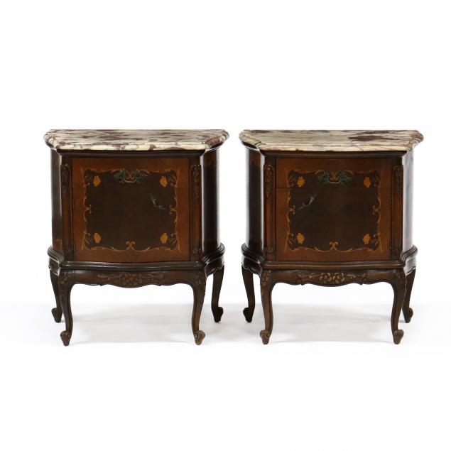 pair-of-vintage-french-marble-top-bedside-cabinets