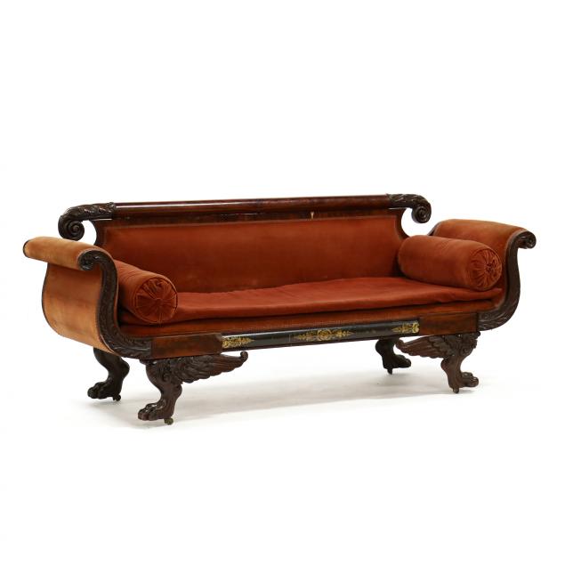 american-classical-carved-mahogany-sofa