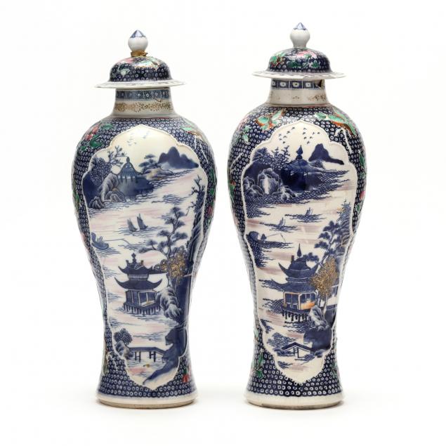 a-pair-of-chinese-export-porcelain-mantel-urns-with-covers