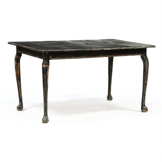 painted-oak-dining-table