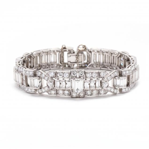 vintage-platinum-and-diamond-bracelet