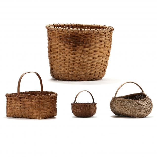 four-vintage-baskets