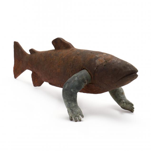 contemporary-metal-fish-sculpture