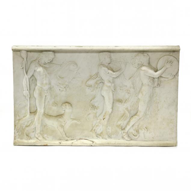 antique-classical-style-relief-carved-marble-plaque