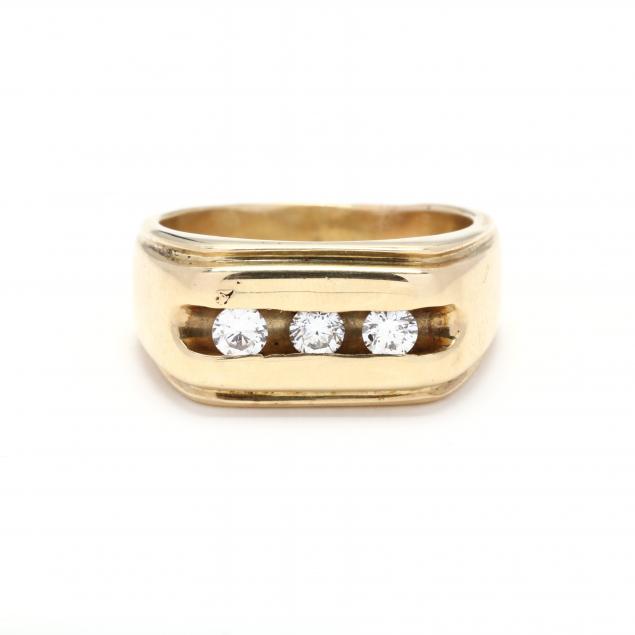 gent-s-gold-and-diamond-ring