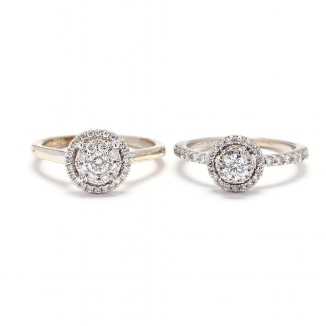 two-white-gold-and-diamond-rings