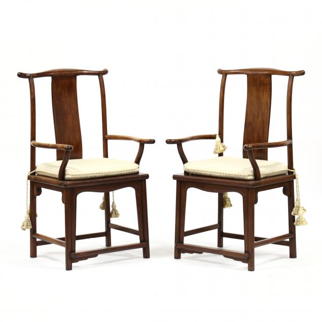 pair-of-chinese-hardwood-armchairs