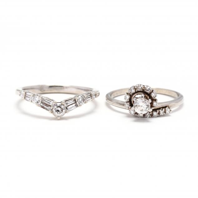 two-white-gold-and-diamond-rings