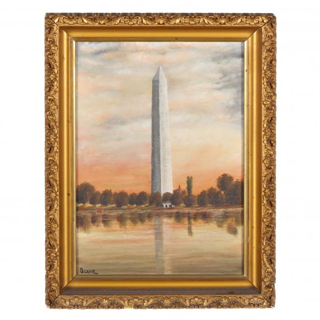 vintage-painting-of-the-washington-monument