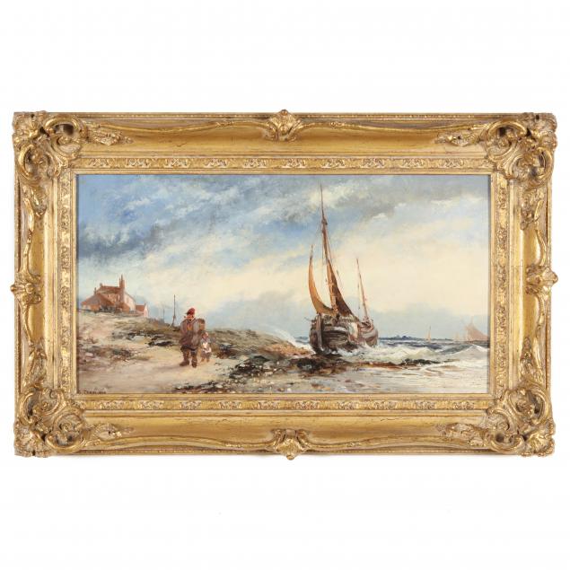 j-thompson-english-circa-1900-maritime-scene-with-fisherman-and-child