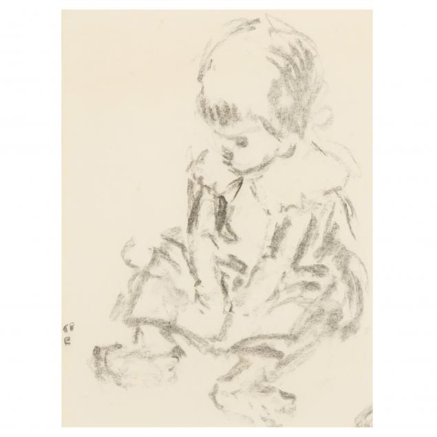 sarah-blakeslee-american-1912-2005-portrait-sketch-of-a-young-child