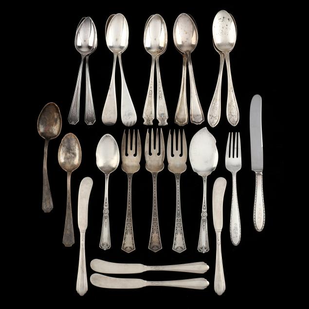 a-group-of-american-sterling-silver-flatware