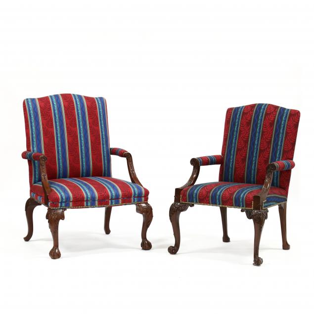 two-chippendale-style-carved-mahogany-lolling-chairs