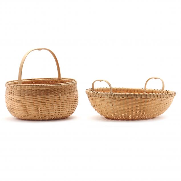 two-signed-conetemporary-baskets-aaron-yakim-pa-b-1949