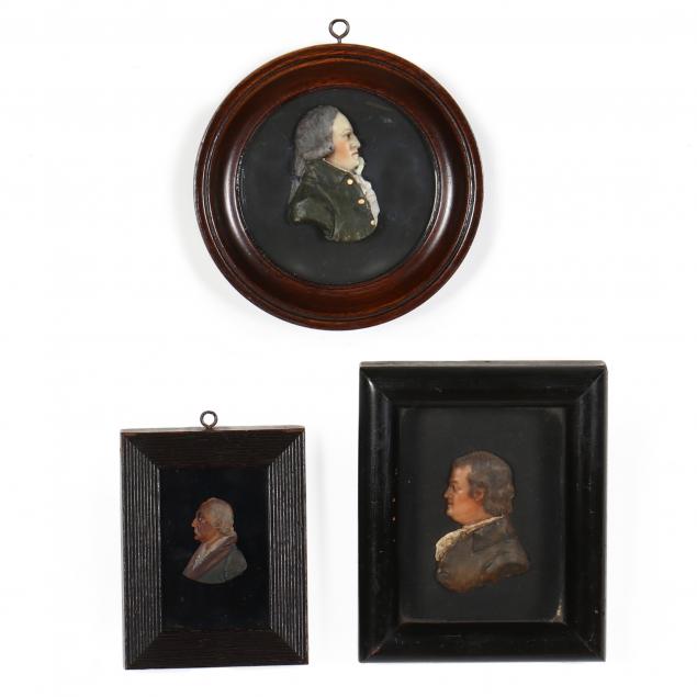 american-school-19th-century-three-framed-wax-portraits-of-historical-figures