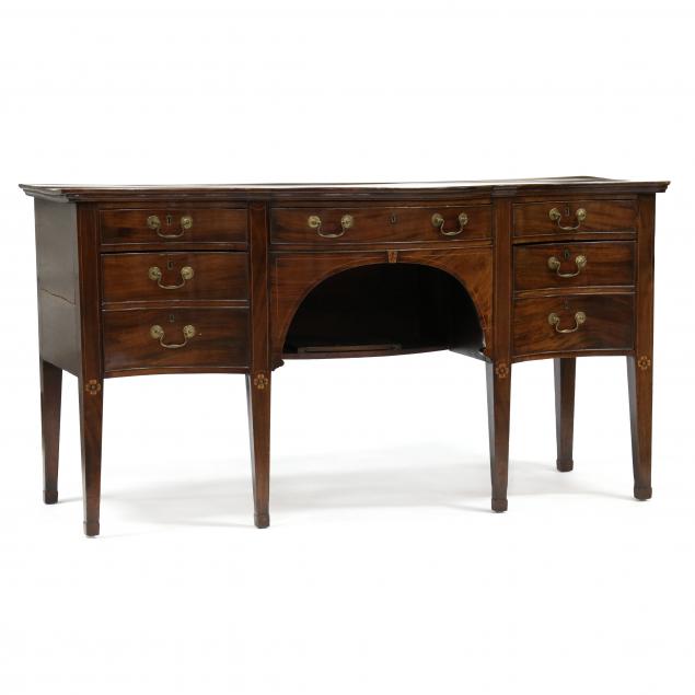 george-iii-inlaid-mahogany-serpentine-front-sideboard