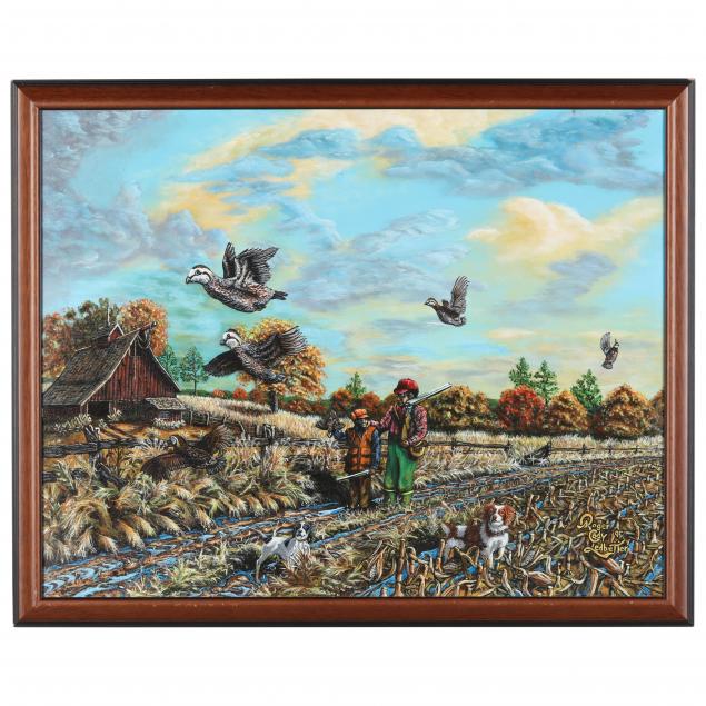 roger-cody-ledbetter-american-1944-2021-flushing-quail