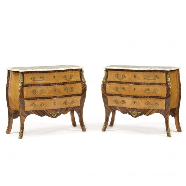 pair-of-french-diminutive-bombe-marble-top-commodes