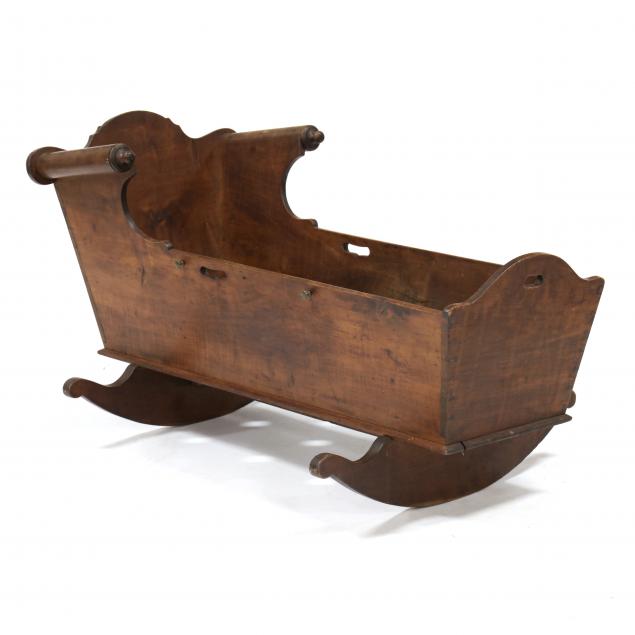 american-walnut-child-s-cradle