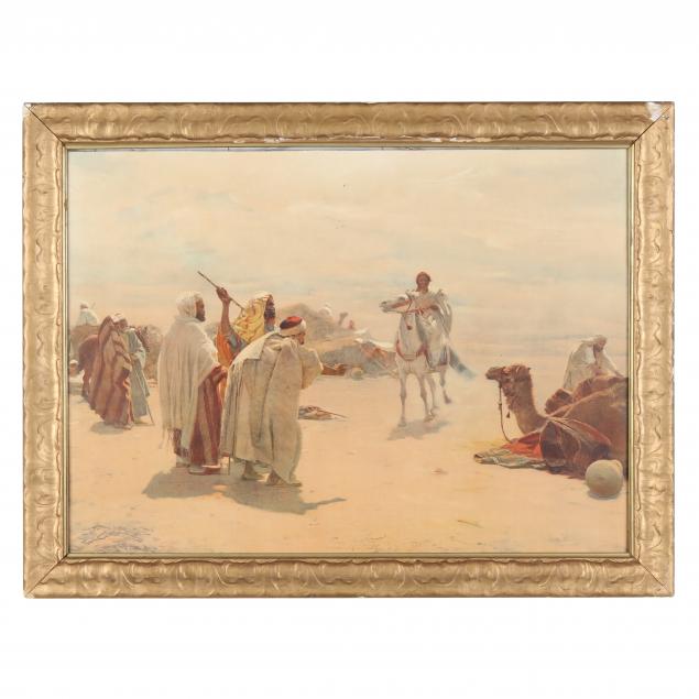 otto-pliny-swiss-1866-1936-meeting-in-the-desert